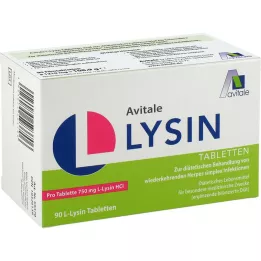 Avitale L-lysin 750 mg tablets, 90 pcs