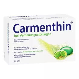 CARMENTHIN for digestive disorders msr.Soft capsules, 84 pcs