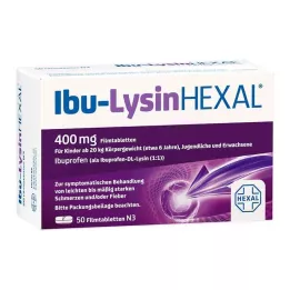 IBU-LYSINHEXAL Film-coated tablets, 50 pcs