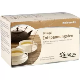SIDROGA Wellness relaxation tea filter bag, 20x1.75 g