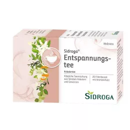 SIDROGA Wellness Relaxation Tea Filter Bags, 20X1.75 g