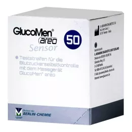 GLUCOMEN areo Sensor test strips, 50 pcs
