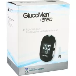 GLUCOMEN Areo blood sugar measuring device SET MG/DL, 1 pcs