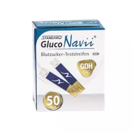 SD GlucoNavii GDH Blood glucose test strips, 1X50 pcs