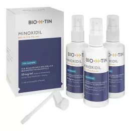 MINOXIDIL BIO-H-TIN Pharma 50 mg/ml spray solution, 3x60 ml
