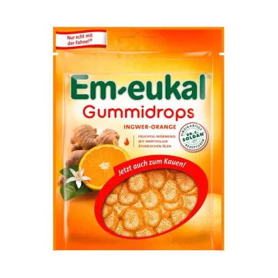 EM-EUKAL Ginger-orange gumdrops sugary, 90 g