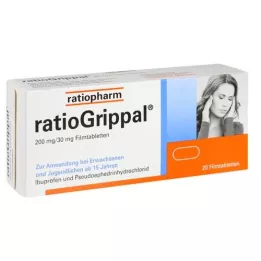RATIOGRIPPAL 200 mg/30 mg film -coated tablets, 20 pcs