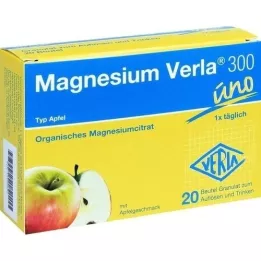 MAGNESIUM VERLA 300 Apfel Granulat, 20 St