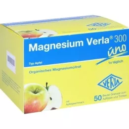 MAGNESIUM VERLA 300 Apfel Granulat, 50 St