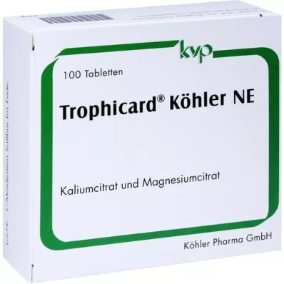 TROPHICARD Köhler NE Tabletten, 100 St