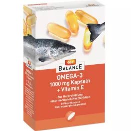 Go Balance Omega-3 1. 000 mg capsules + vitamin E, 60 pcs