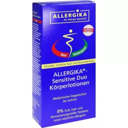 ALLERGIKA sensitive duo body lotions, 2X200 ml