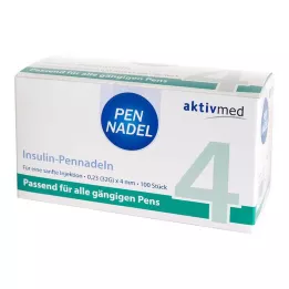 PEN-NADELN Universal 4 cannulas 0.23x4 mm 32 G, 100 pcs