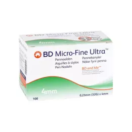 BD MICRO-FINE ULTRA Pen needles 0.23x4 mm, 100 pcs