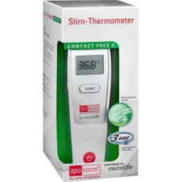 Aponorm fever thermometer forehead contact-free 3, 1 pcs