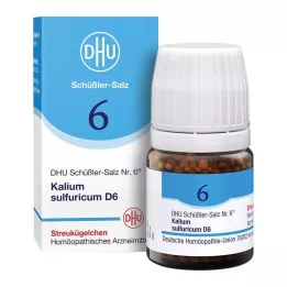 BIOCHEMIE DHU 6 potassium sulfuricum D 6 globules, 10 g