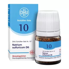 BIOCHEMIE DHU 10 sodium sulfuricum D 6 globules, 10 g