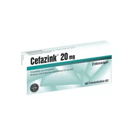 CEFAZINK 20 mg film-coated tablets, 60 pcs