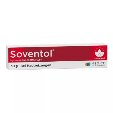SOVENTOL Hydrocortisone acetate 0.5% cream, 30 g SOVENTOL Hydrocortisone acetate 0.5% cream, 30 g