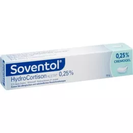 SOVENTOL Hydrocortisone acetate 0.25% cream, 50 g