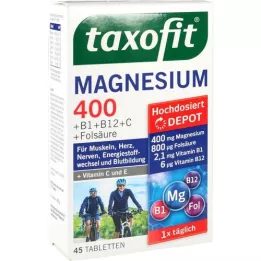 TAXOFIT Magnesium 400 δισκία, 45 τεμ