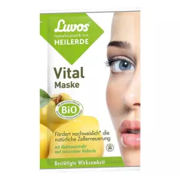 LUVOS Healing Earth Vital Mask Natural Cosmetics, 2X7.5 ml