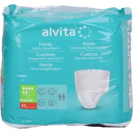 ALVITA Incontinence Pants super medium, 14 pcs