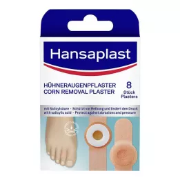 HANSAPLAST Corn plasters, 8 pieces