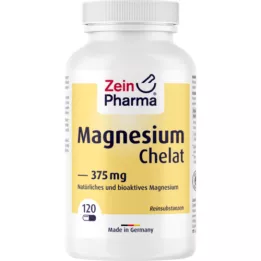 MAGNESIUM CHELAT Capsules highly bioavailable, 120 pcs