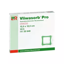 VLIWASORB Pro superabsorb.Comp.sterile 12.5x12.5 cm, 10 pcs