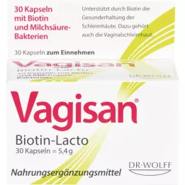 Vagisan Biotin-lacto capsules, 30 pcs