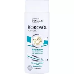 Shampoo olio di cocco Bonlauri con provitamina B5 + proteina di grano, 250 ml