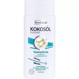 BONLAURI Coconut oil hair conditioner with argan oil + silk prot., 200 ml