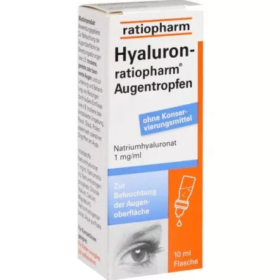 HYALURON-RATIOPHARM eye drops, 10 ml