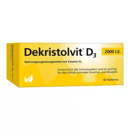 DEKRISTOLVIT D3 2,000 IU tablets, 60 pcs