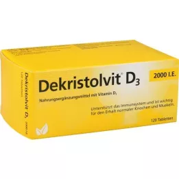 DEKRISTOLVIT D3 2.000 I.E. Tabletten, 120 St