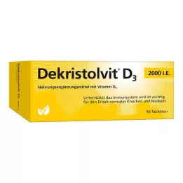 DEKRISTOLVIT D3 2,000 IU tablets, 90 pcs