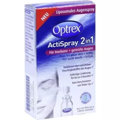 OPTREX ActiSpray 2in1 f.trockene+gereizte Augen, 10 ml