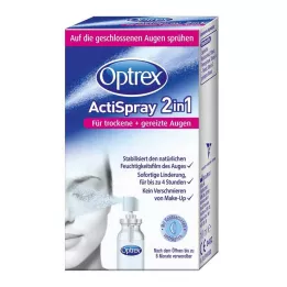 OPTREX ActiSpray 2in1 for dry+irritated eyes, 10 ml