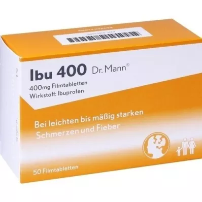 IBU 400 Dr.mann film -coated tablets, 50 pcs