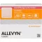 ALLEVYN AG Gentle Border 10x10 cm wound association, 10 pcs