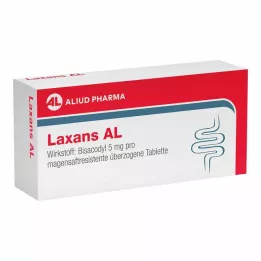 LAXANS AL gastro-resistant coated tablets, 10 pcs