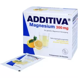 Additiva Magnesium 300 mg N powder, 20 pcs