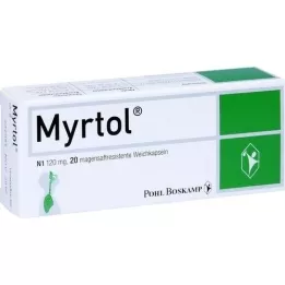MYRTOL gastric -resistant soft capsules, 20 pcs
