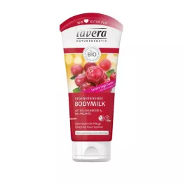 LAVERA Bodymilk Organic Cranberry &amp; Organic Argan Oil, 200ml