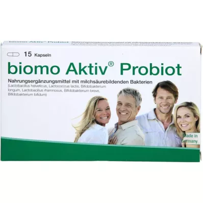 BIOMO Active Probiot Capsules, 15 pcs