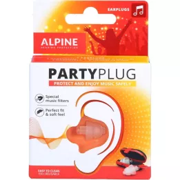 ALPINE PARTYPLUG Earplugs, 2 pcs