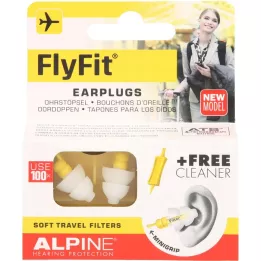 ALPINE FLYFIT Earplugs, 2 pcs