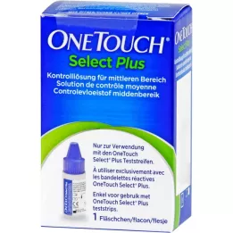 ONE TOUCH Select Plus Kontrolllösung mittel, 3.75 ml