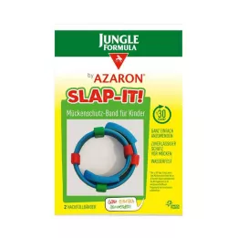 JUNGLE Formula by AZARON SLAP-IT mosquito repellent tape, 2 pcs